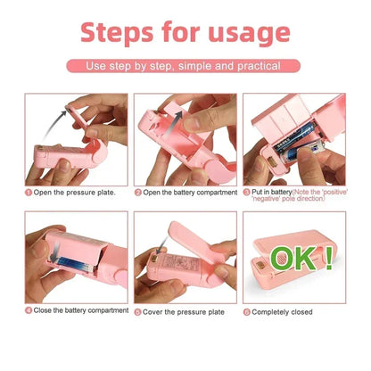 Snack Sealing Machine | Zeg vaarwel tegen je taaie chips ;)